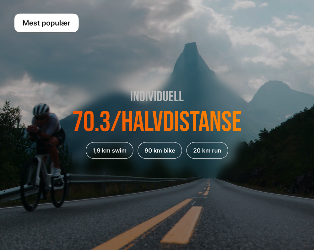 70.3 / Halvdistanse – Individuell