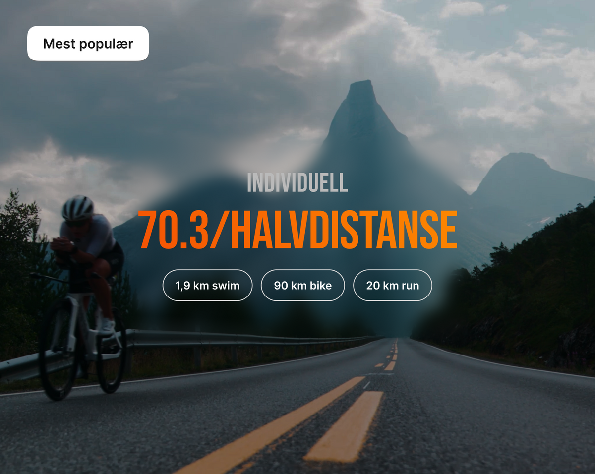 70.3 / Halvdistanse – Individuell