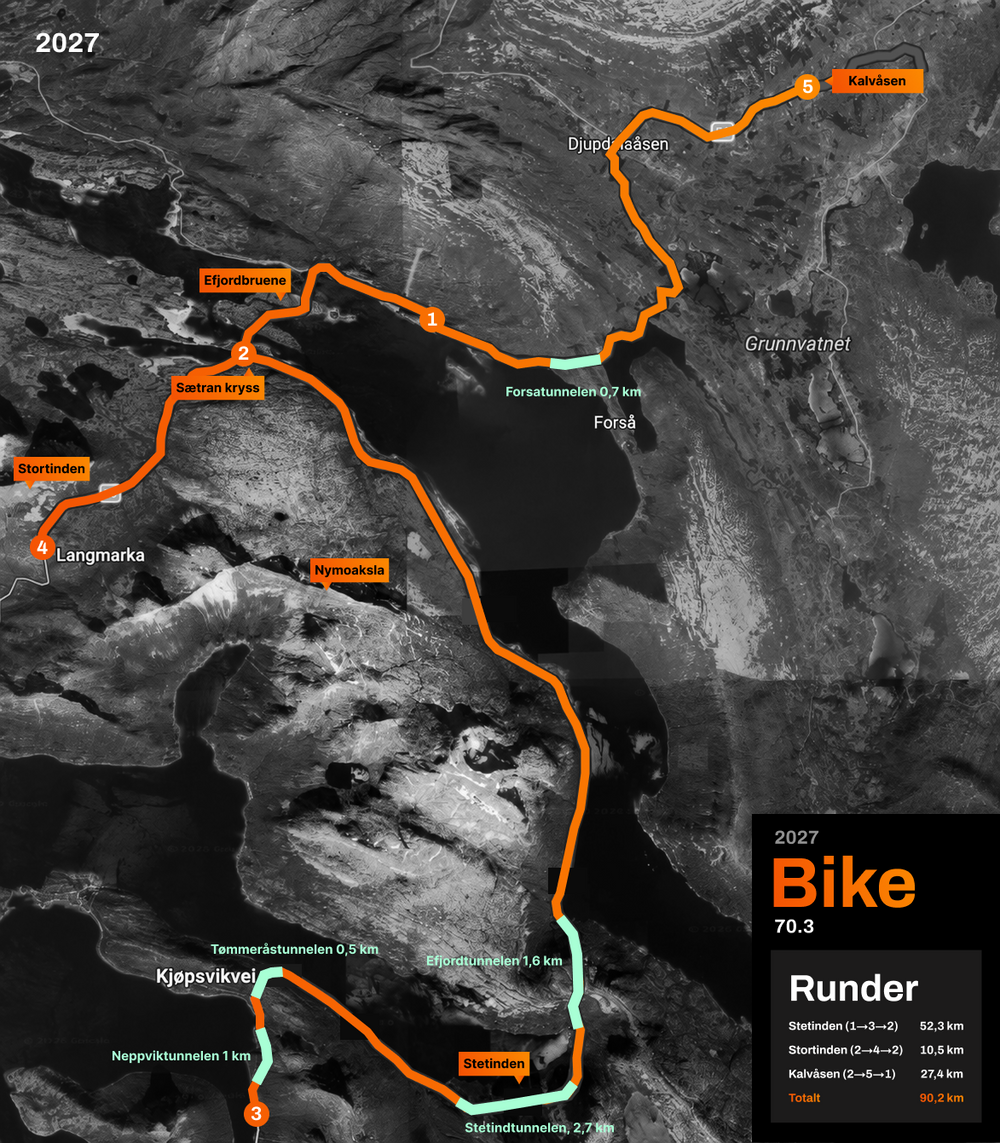 70.3 / Halvdistanse – Individuell