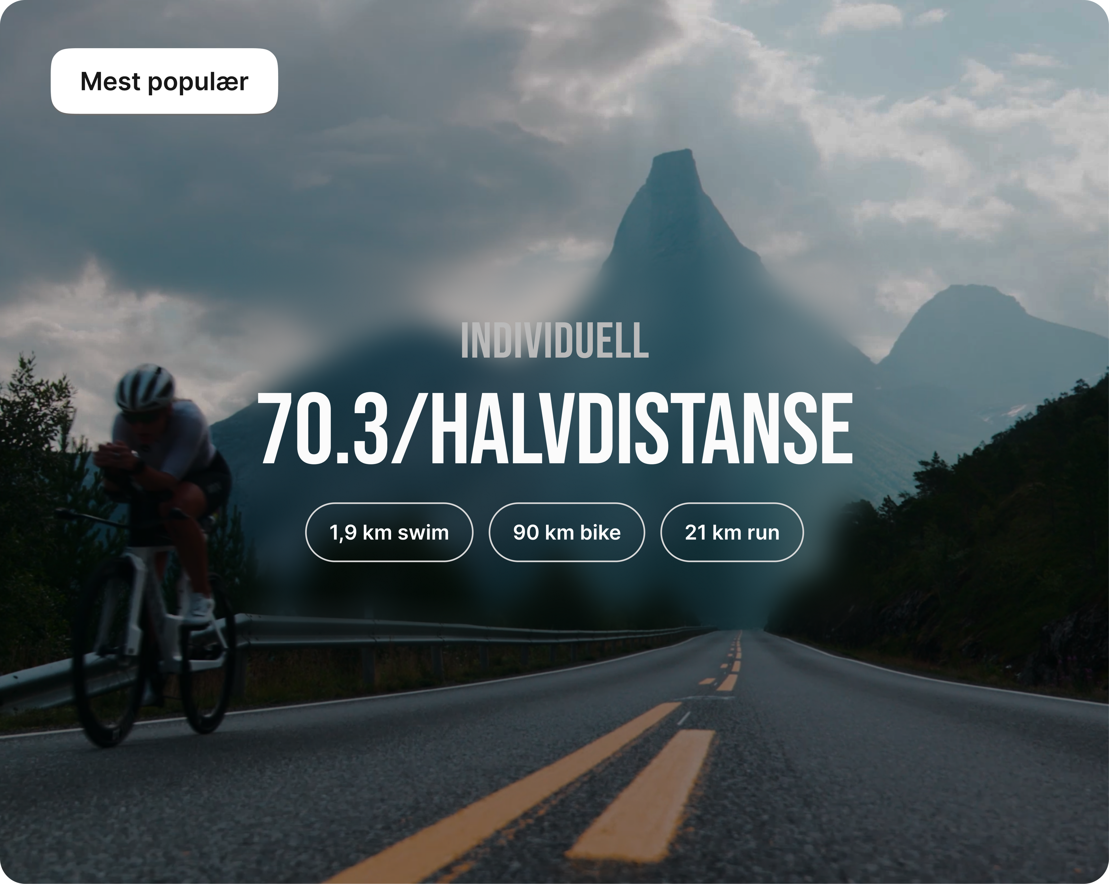 70.3 / Halvdistanse – Individuell