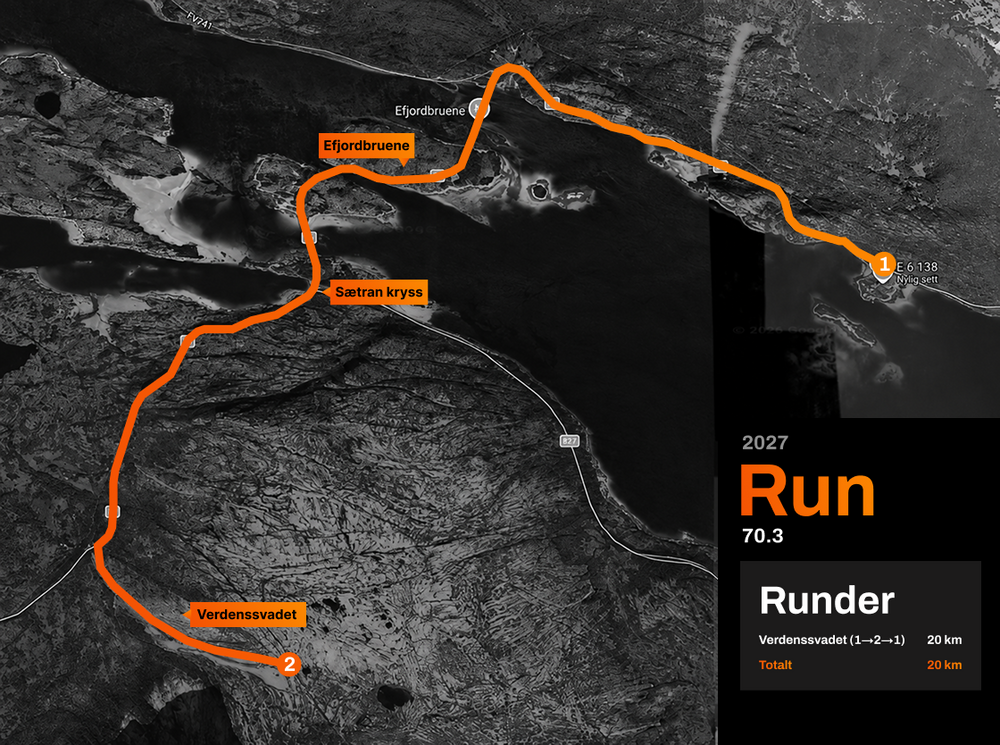 70.3 / Halvdistanse – Individuell