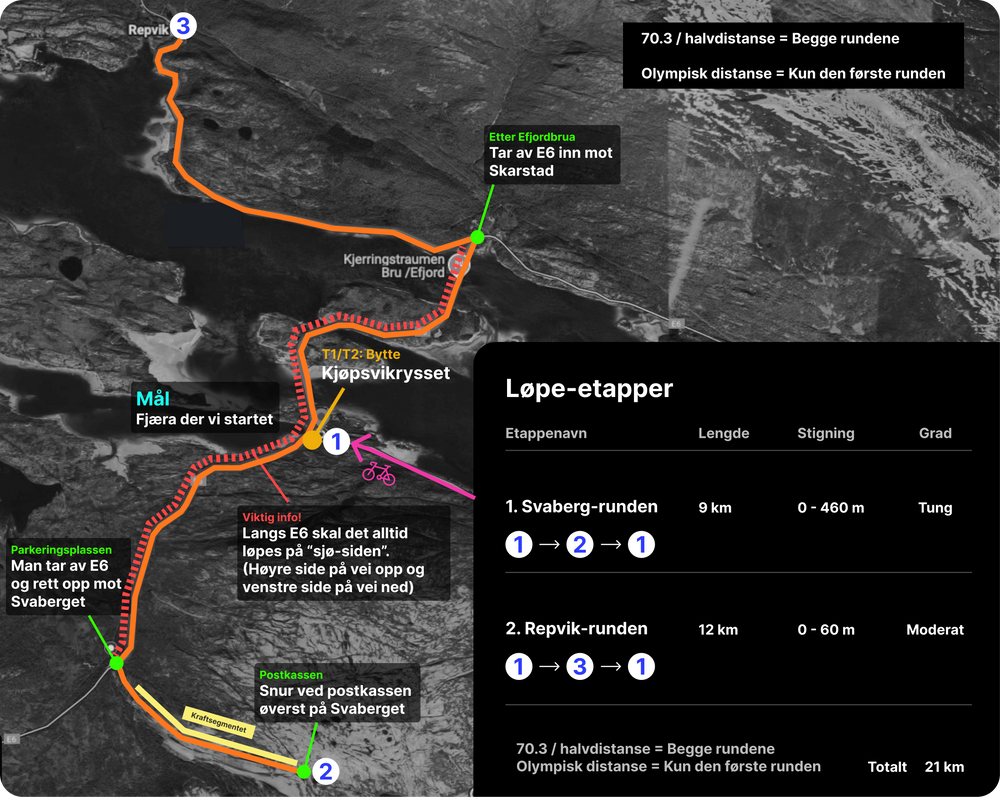 70.3 / Halvdistanse – Lag
